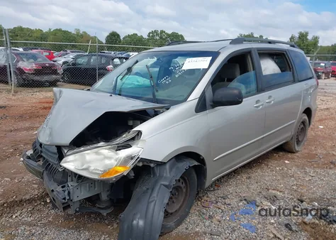 2005 Toyota Sienna Le из США, поврежденный, VIN 5TDZA23C15S236649